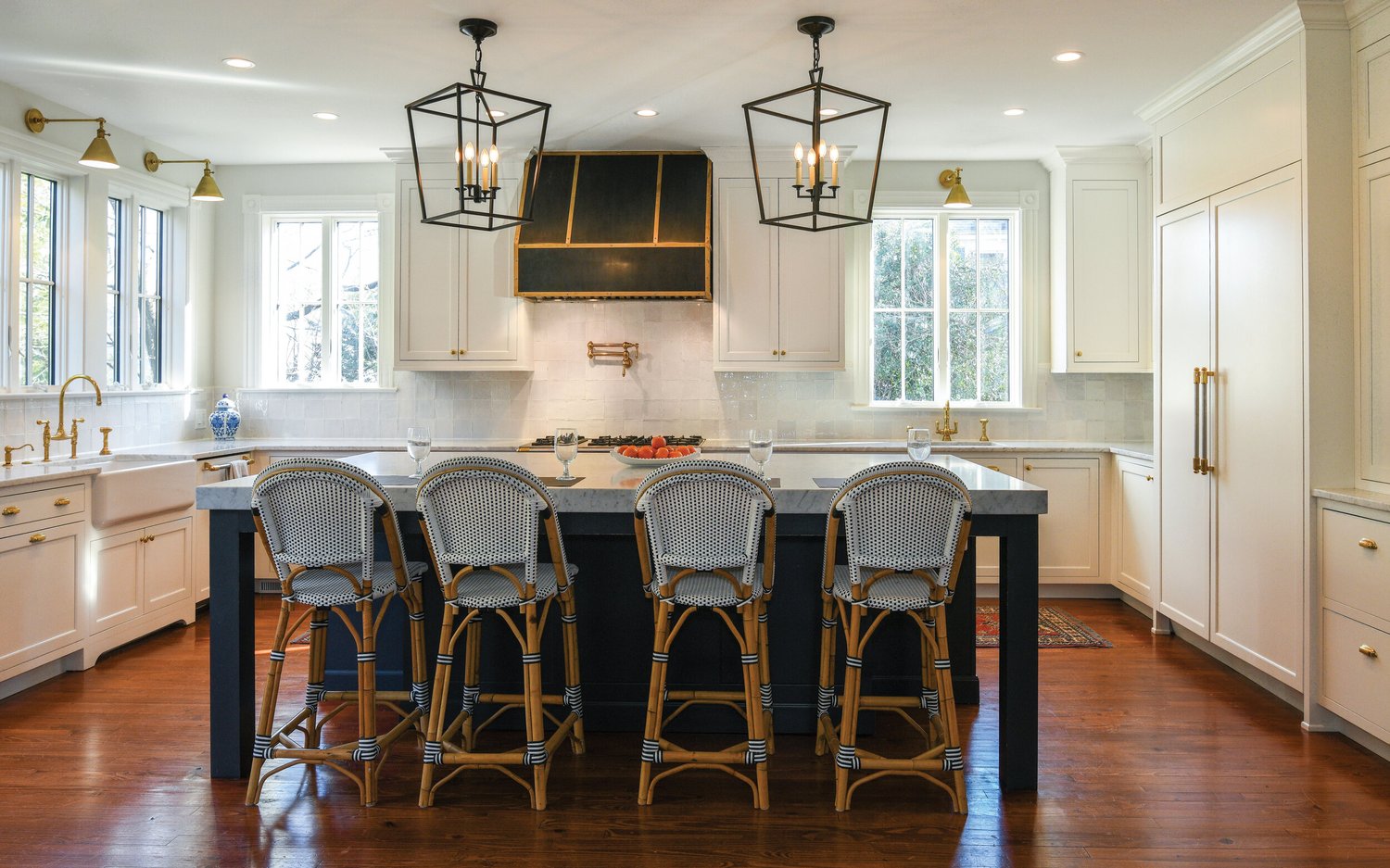 Kitchen project — EFH Madison Designer White Graphite 1