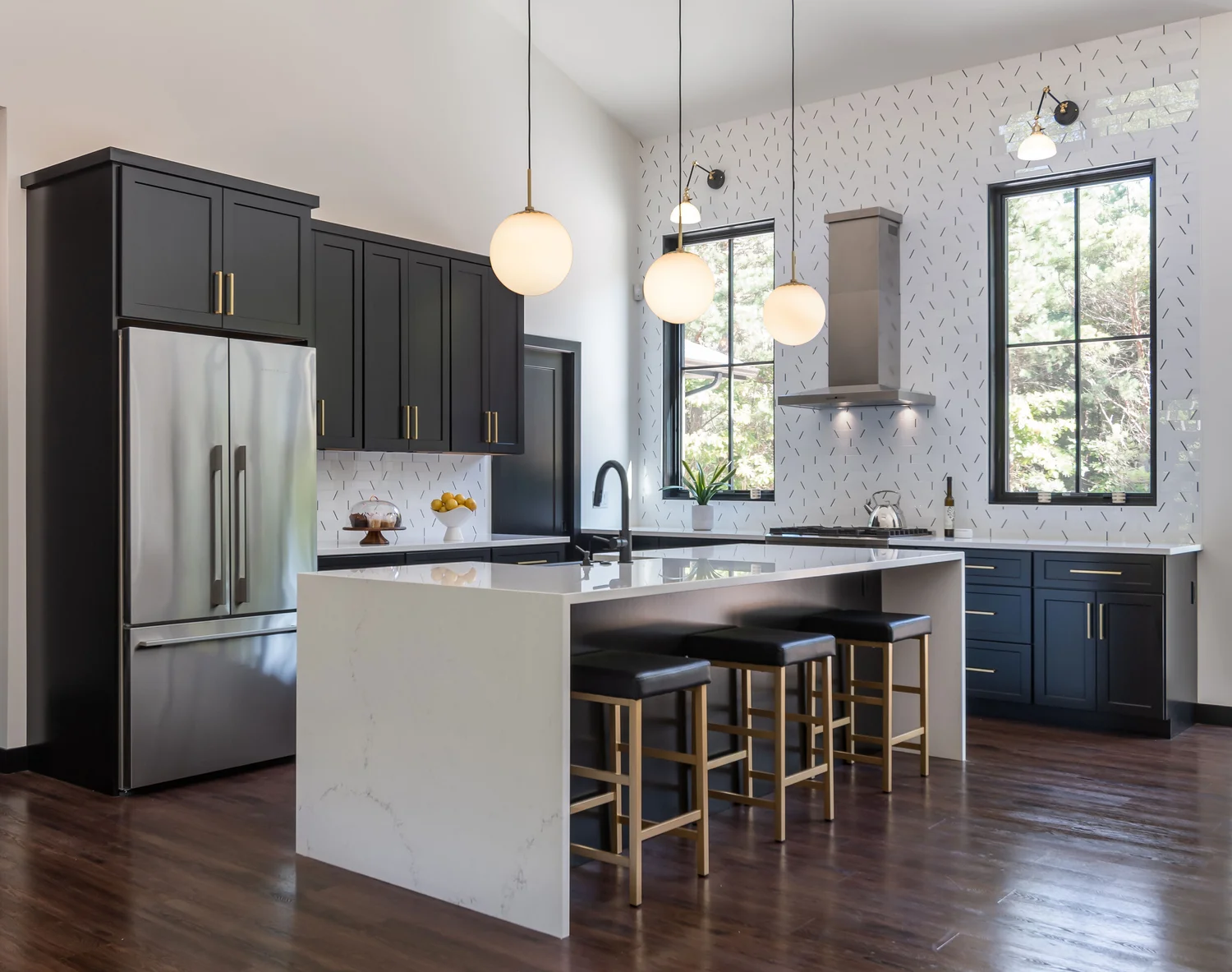 Kitchen project — Stockman Maple Black 1