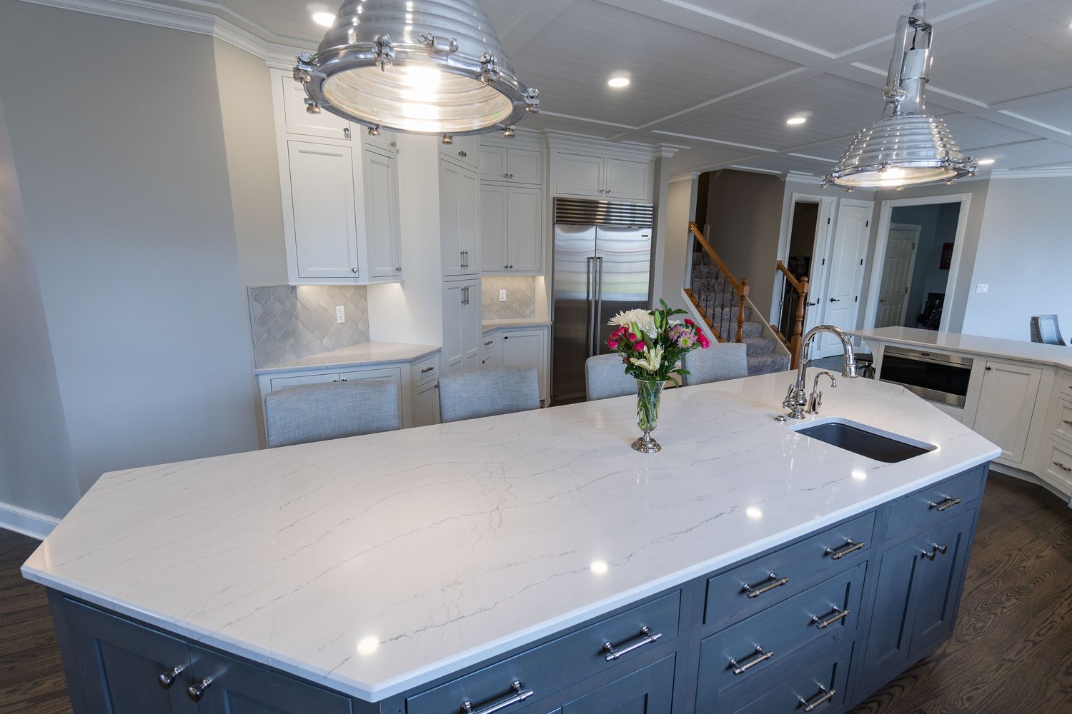 Kitchen project — HDB Charlotte Designer White Seabrook KA Flint 2