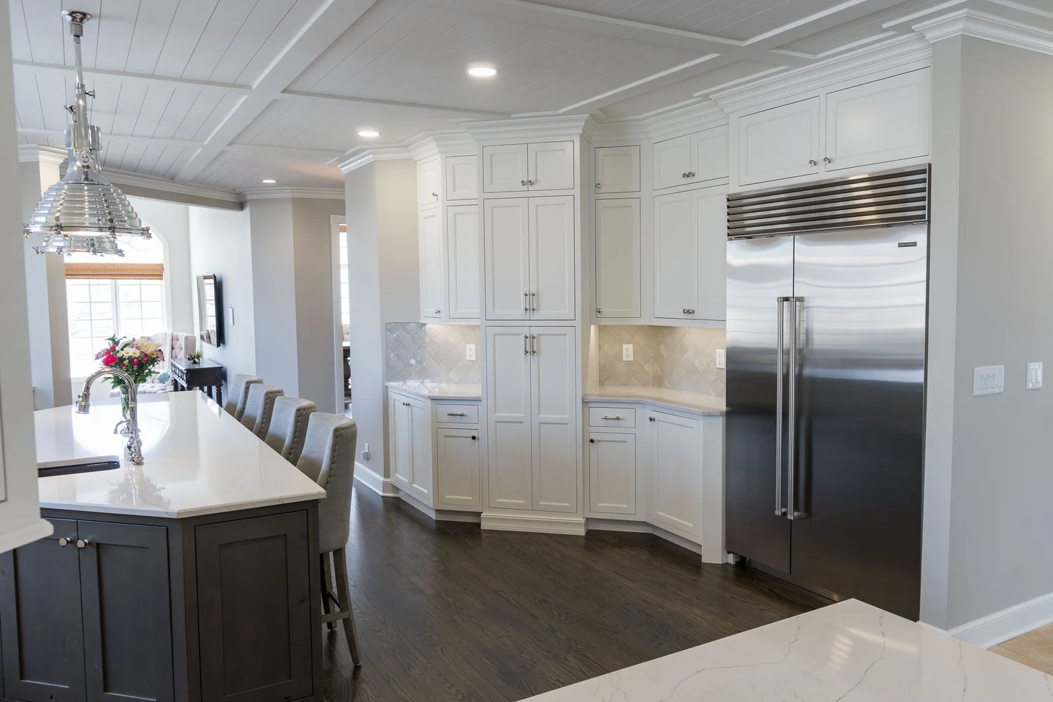 Kitchen project — HDB Charlotte Designer White Seabrook KA Flint 3