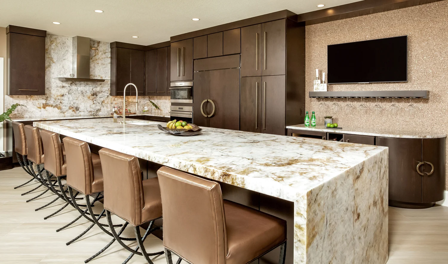 Kitchen project — CDP Cameron Alder Custom Stain 1