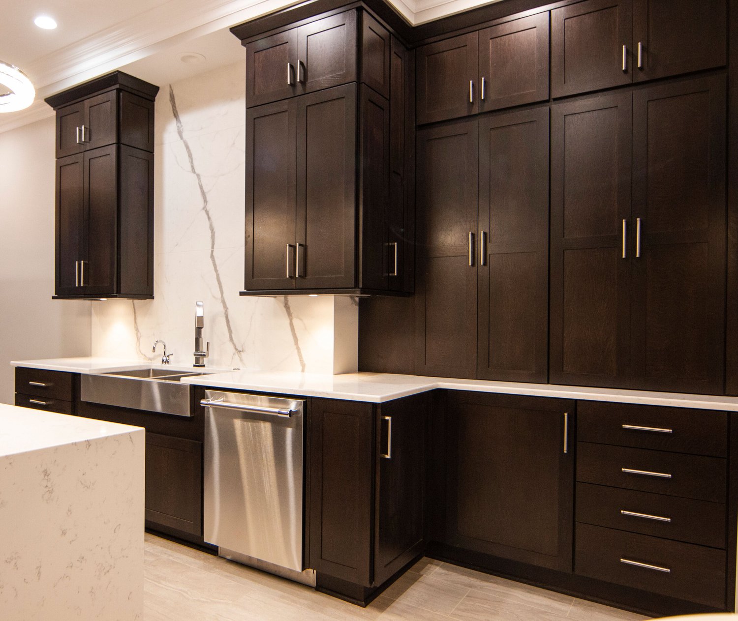 Kitchen project — PC Rochelle QSWO Espresso 3
