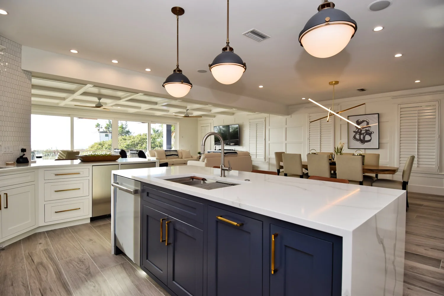 Kitchen project — CLD Chelsea Simply White Hale Navy 4