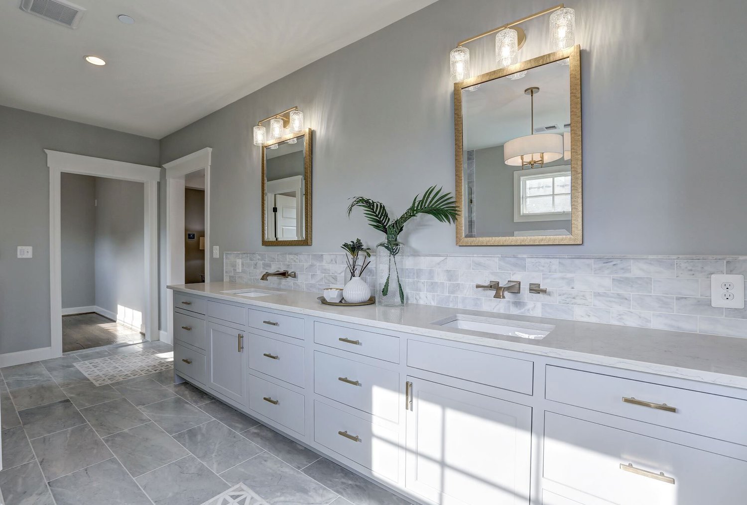 Bathroom project — EFK Madison Paintable Platinum