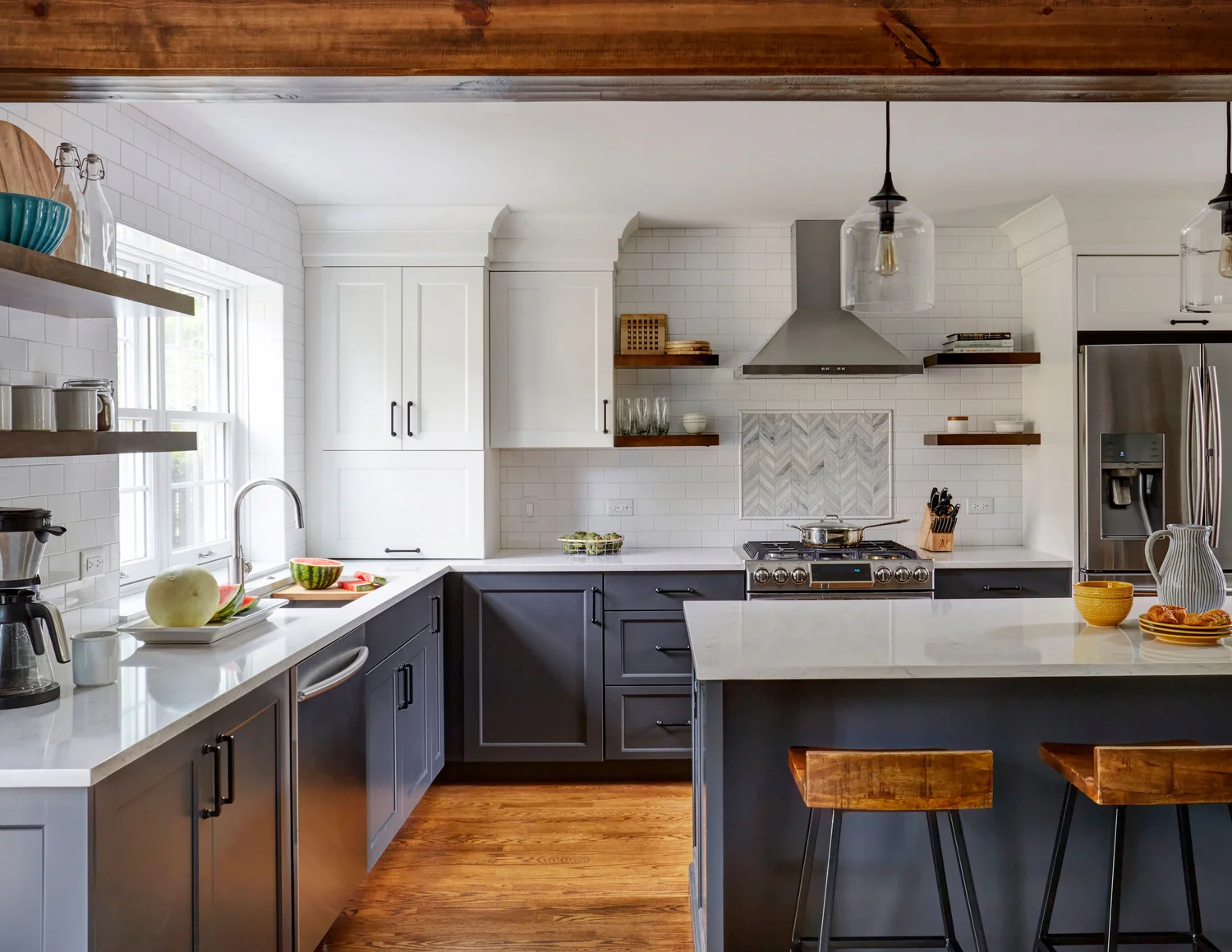 Kitchen project — MVSD Oxboro Simply White Graphite 2