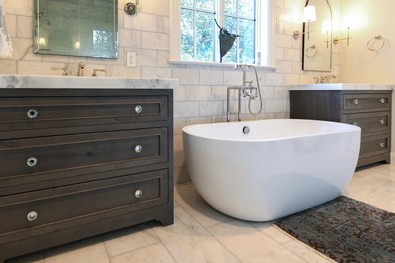 Bathroom project — EFH Naples Knotty Alder Silverwood