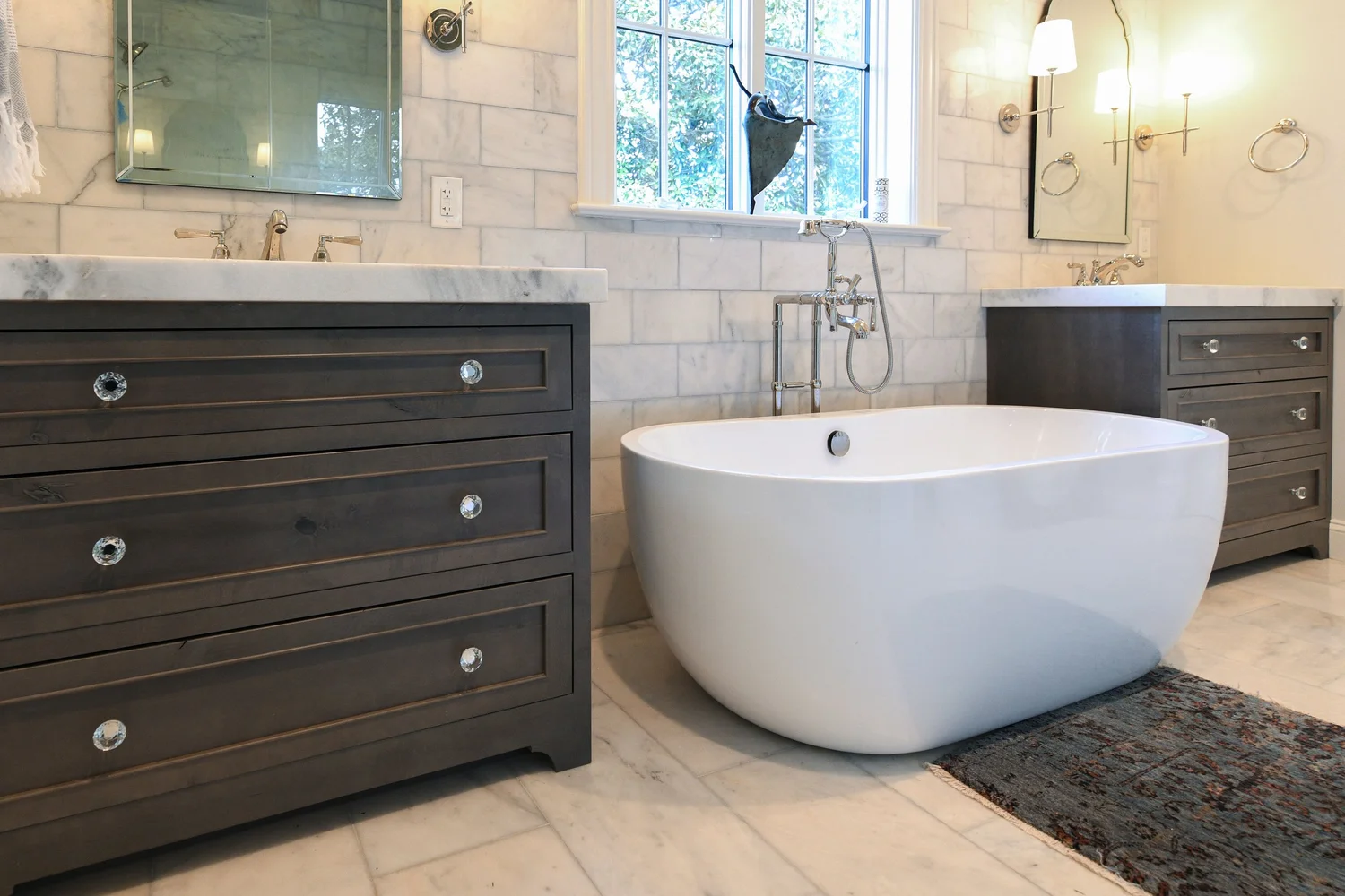 Bathroom project — EFH Naples Knotty Alder Silverwood