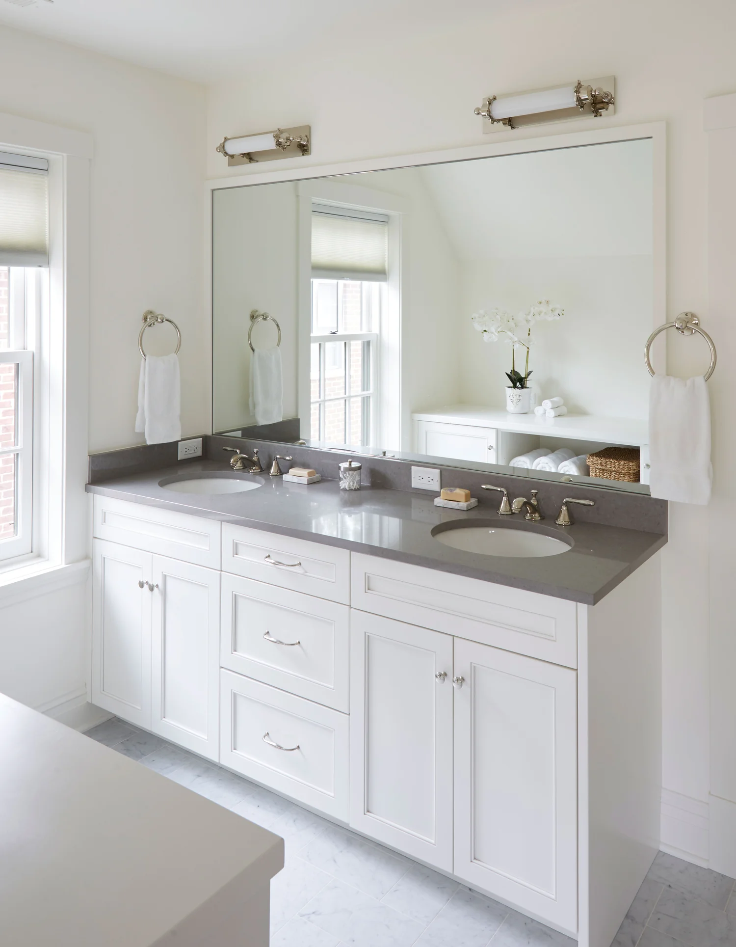 Bathroom project — Ashland Designer White