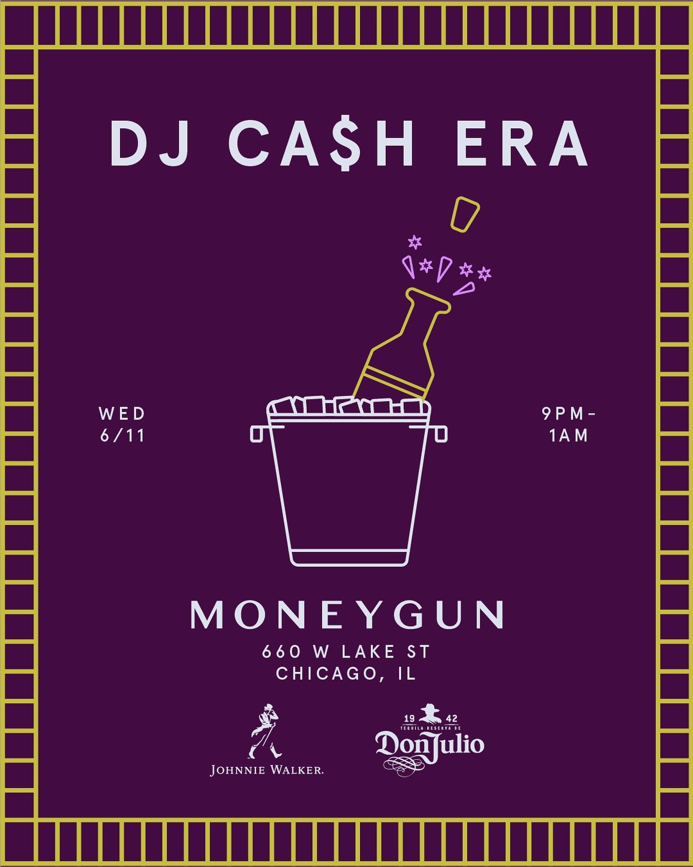 Get ready for high energy and elevated vibes as @djcashera brings the heat with a DJ set next week.

With an open format and masterfully mixed sounds, grab your favorite cocktail and get ready to get down. 💃🕺

Wednesday, 6/11 - Music starts at 9pm.