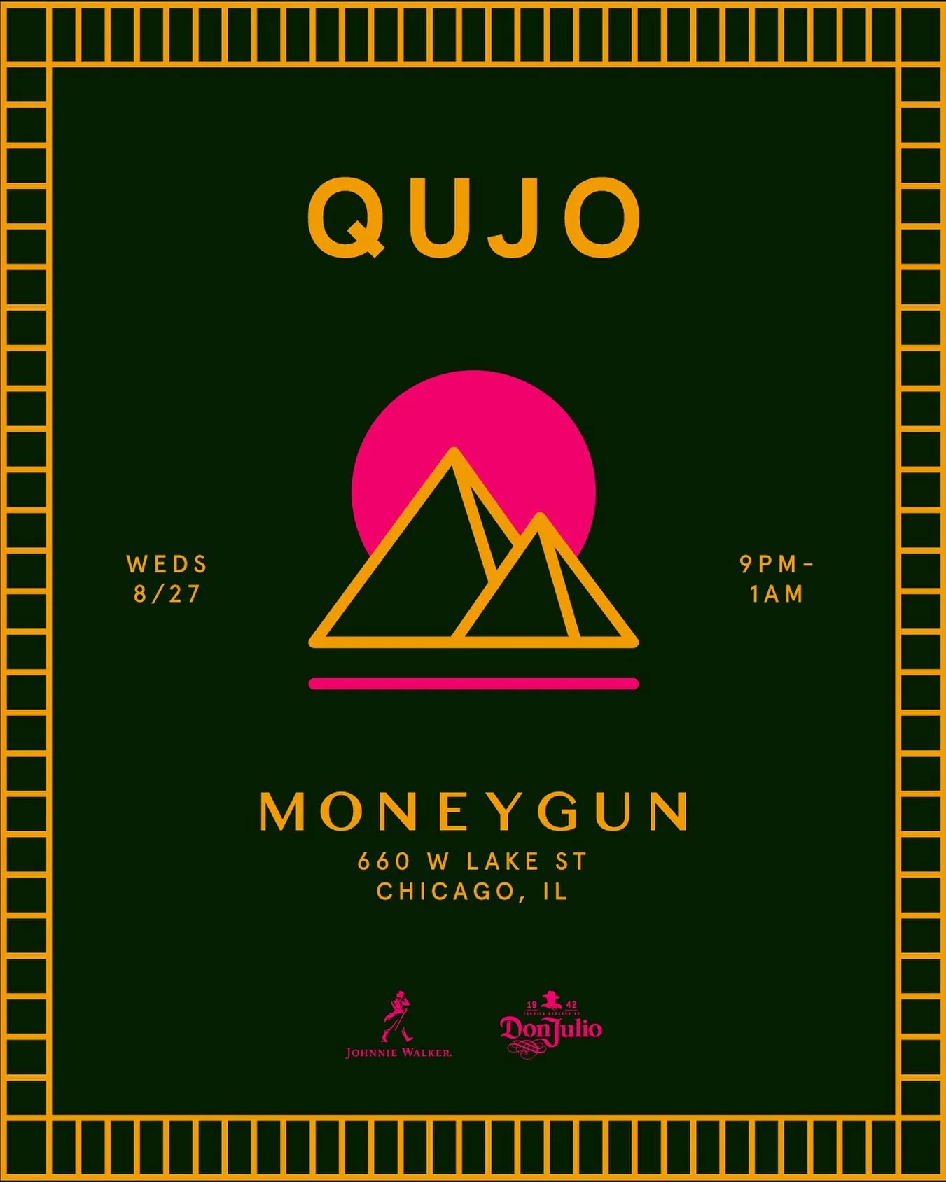 We know him, we love him, and we&rsquo;re excited to welcome back @qujo8 - spinning NEXT WEEK. 

Enjoy a set of global beats, throwback grooves, and more to get you on your feet. 💃🕺

Wednesday, 8/27 - music starts at 9pm.