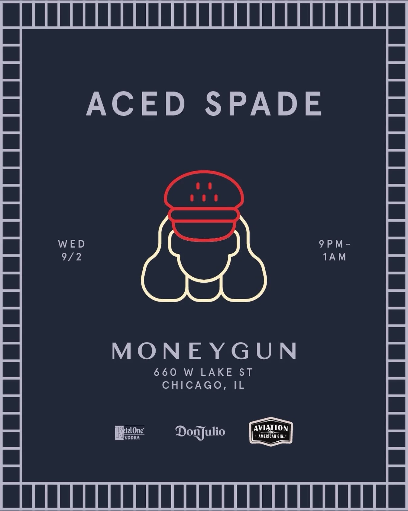 Surprise! Kick off September with us as @acedspade joins us for the first Wednesday of the month. 💿

Expect a blend of Hip-Hop, R&amp;B, House, and more + good drinks and good vibes. 🍸

Wednesday, September 2nd. Music starts at 9pm.