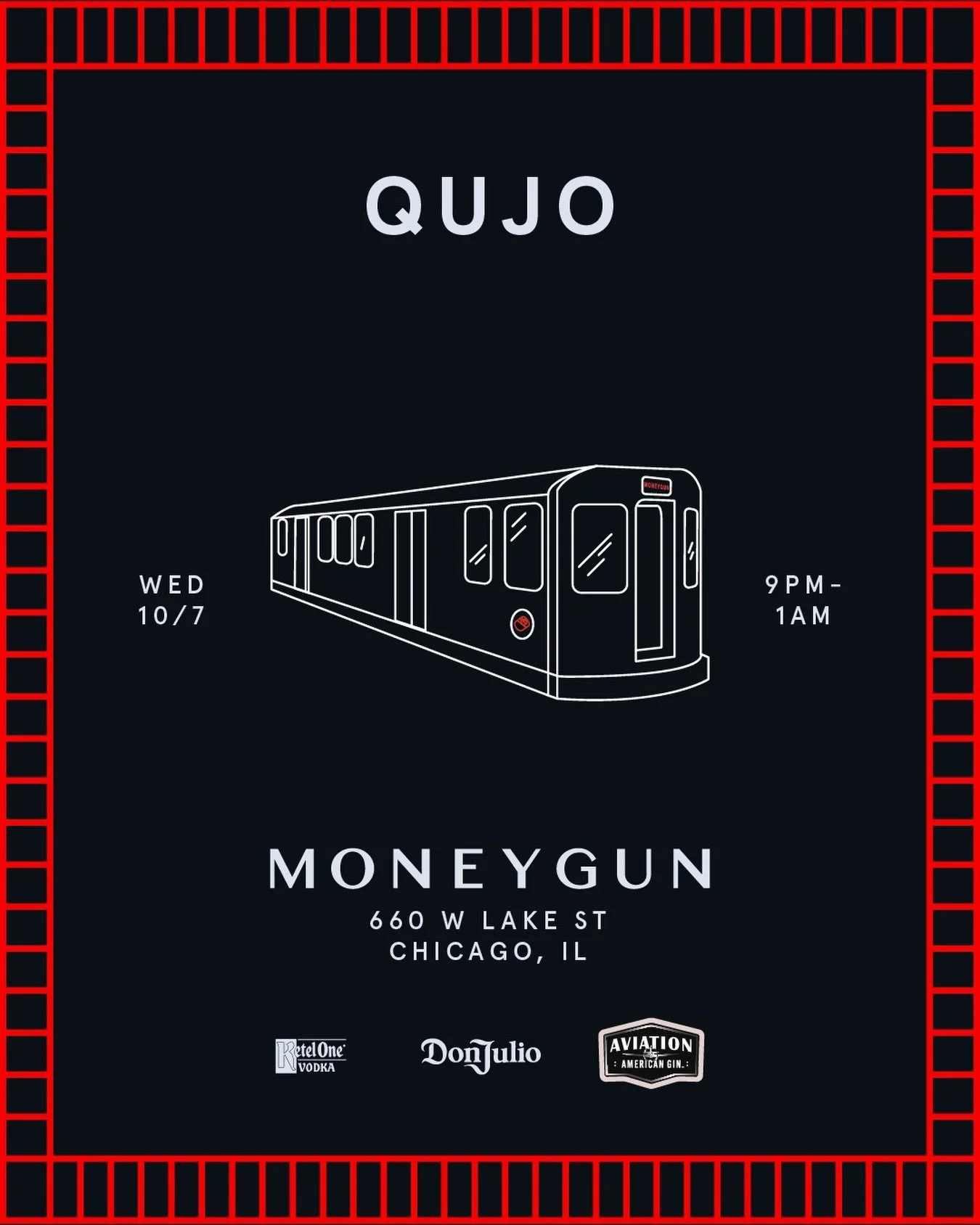 On deck for our first Wednesday set in October: @qujo8.

Stop by for great spins, delicious drinks, and good company. 💿🥂

Wednesday, October 7th. Music starts at 9pm.