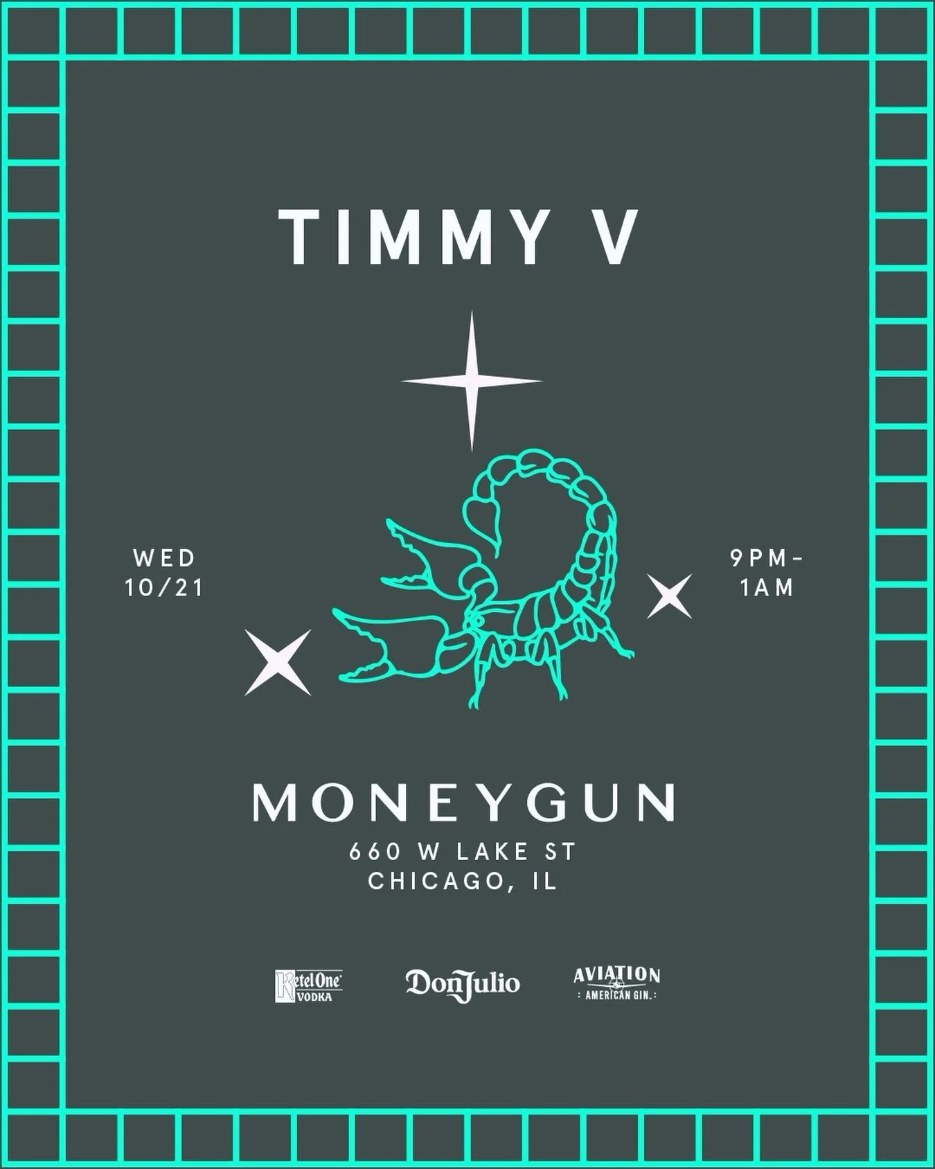 You know him. You love him. @timmyvoltchek is joining us back at MONEYGUN in just a few weeks. 

Catchy spins, delicious drinks, and great vibes that you won&rsquo;t want to miss. 💿

Wednesday, October 21st. Music starts at 9pm.