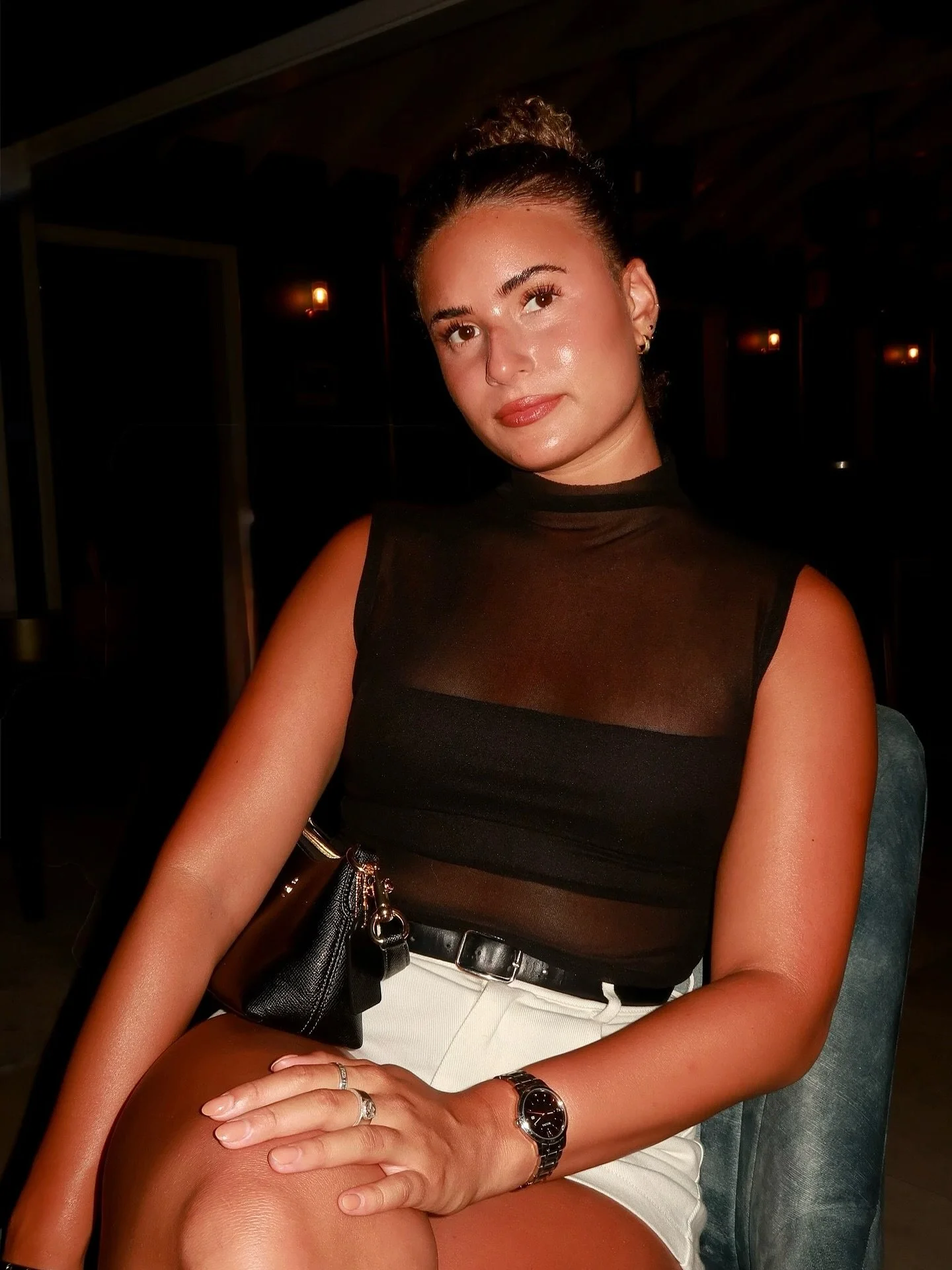 Can&rsquo;t go wrong with a slicked back while wearing @pappi.official