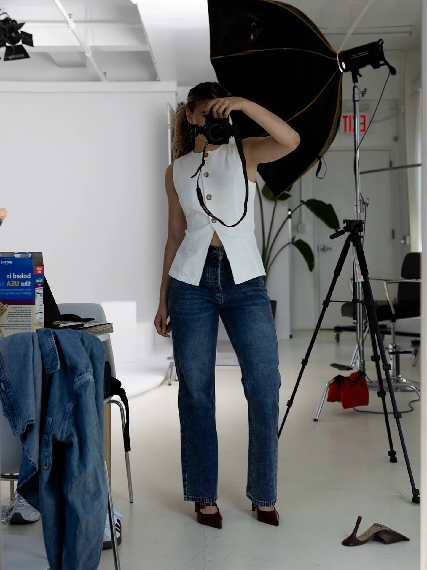 Snacks are a photoshoot must-have.