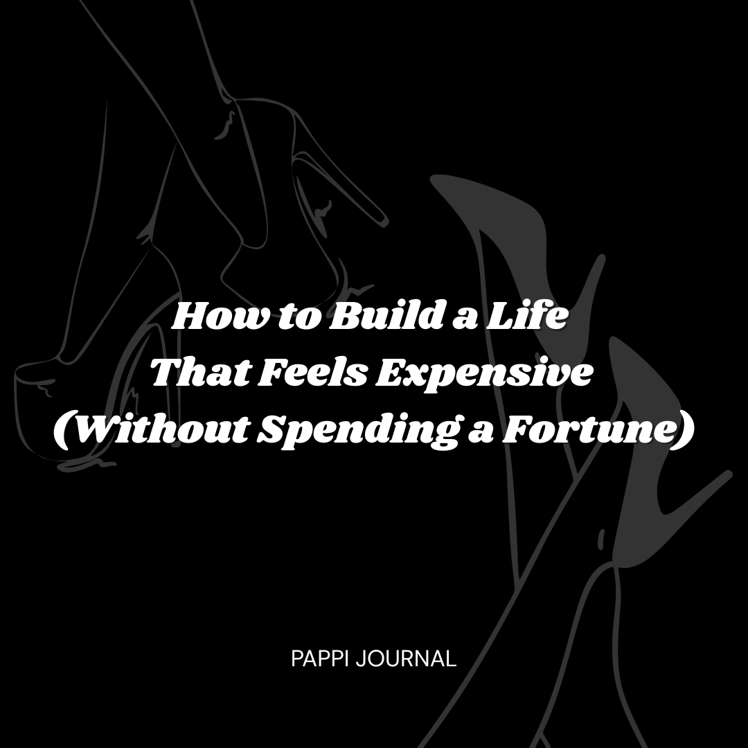 How to Build a Life That Feels Expensive (Without Spending a Fortune)