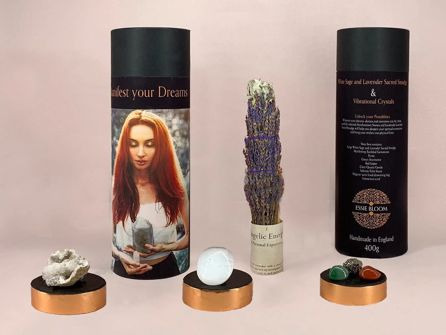 Whatever you do think, you will attract.

Practising spiritual manifestation can help you physically materialise your dreams,desires &amp;goals.
Our manifestation kit contains a selection of carefully chosen powerful tools to help you achieve your mo