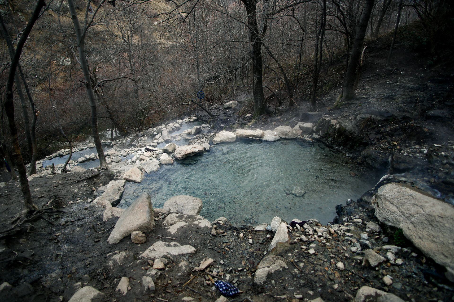 Europe's Best Free Natural Wild Hot Springs Thermal Baths - Prats-Balaguer, Fontpédrouse, Pyrénées-Orientales, France