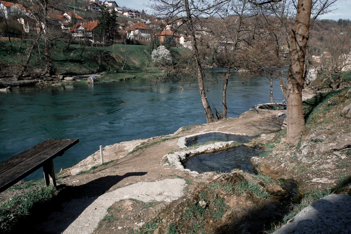 Europe's Best Free Natural Wild Hot Springs Thermal Baths - Srpske Topice in Banja Luka, Bosnia and Herzegovina