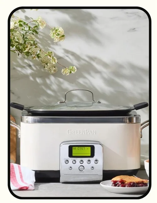 GreenPan cast aluminum ceramic non-stick slow cooker