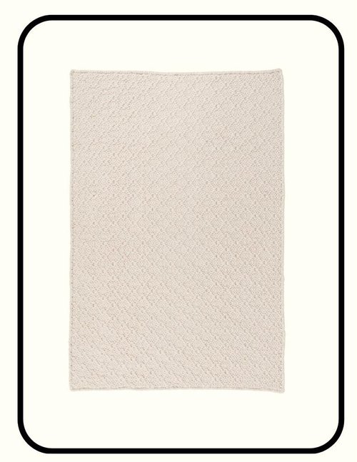 GOTS organic cotton area rug