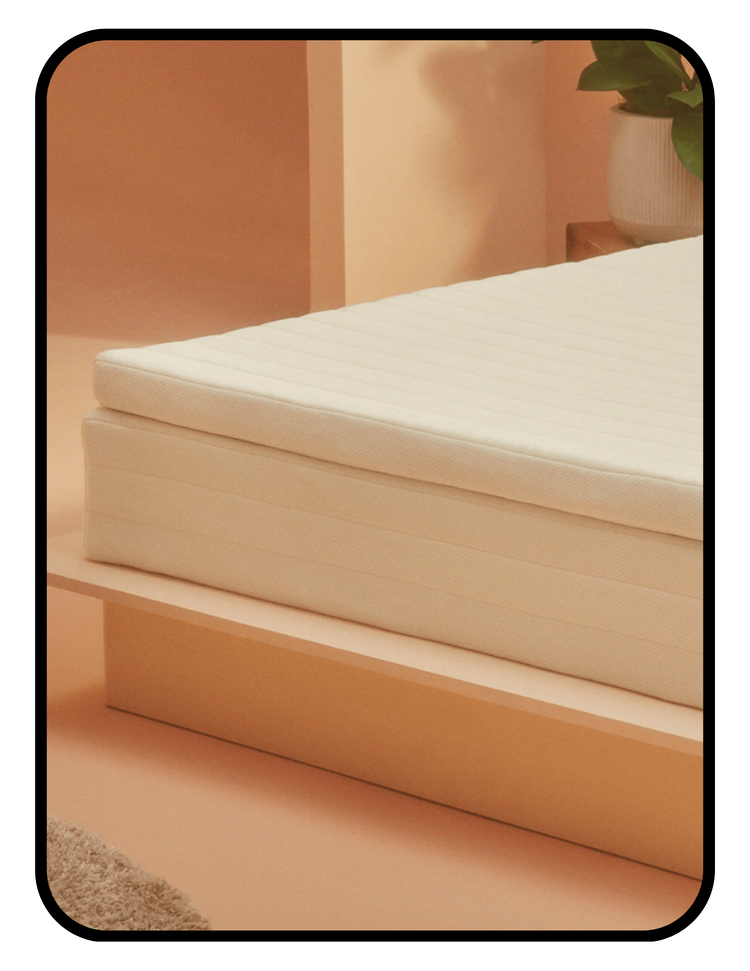Earthfoam GOLS certified organic latex mattress topper