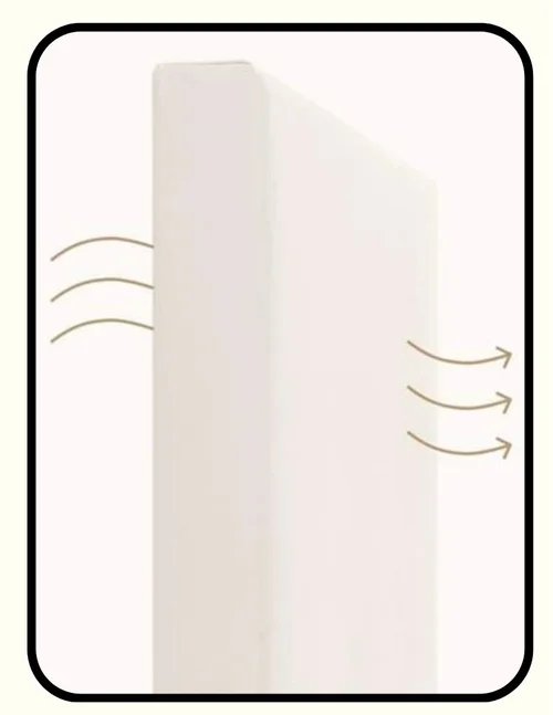 Delta Children CleanEarth GOTS certified organic crib mattress with organic cotton, wool, and latex