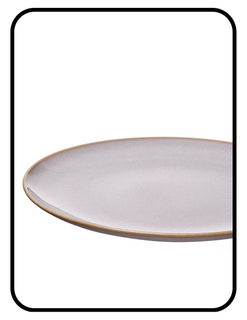 IKEA Prop 65 compliant ceramic dinnerware plate