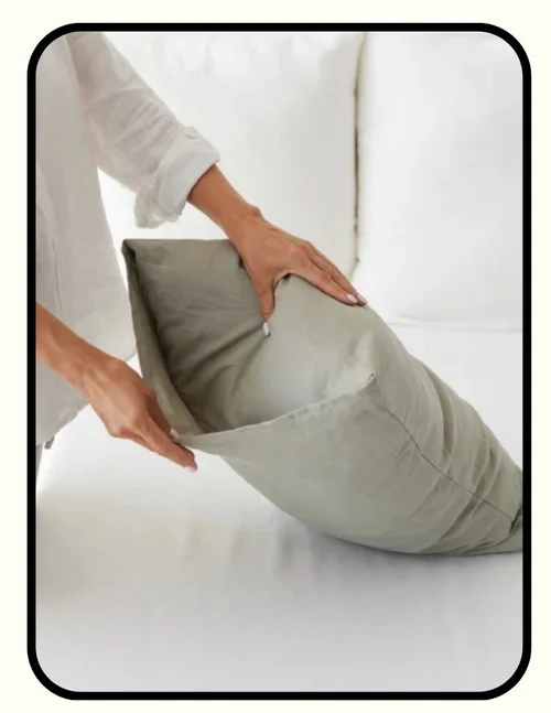 Magic Linen OEKO-TEX certified linen pillowcase
