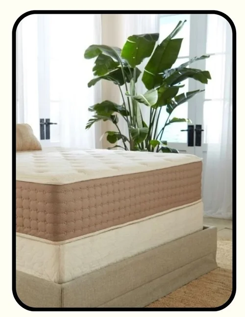 Eco Terra Hybrid Latex mattress, GOLS and GOTS certified organic