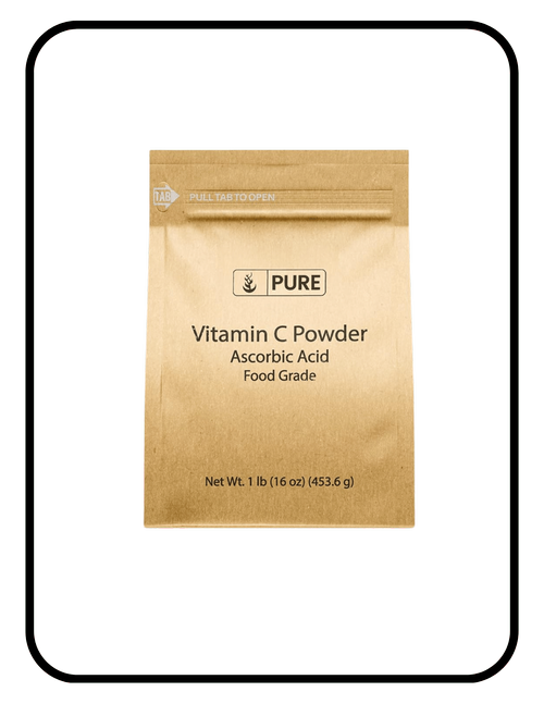 Vitamin C ascorbic acid powder for neutralizing chlorine in bath water