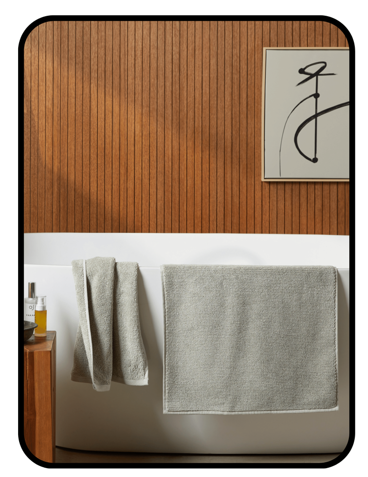 Parachute GOTS organic cotton bath mat