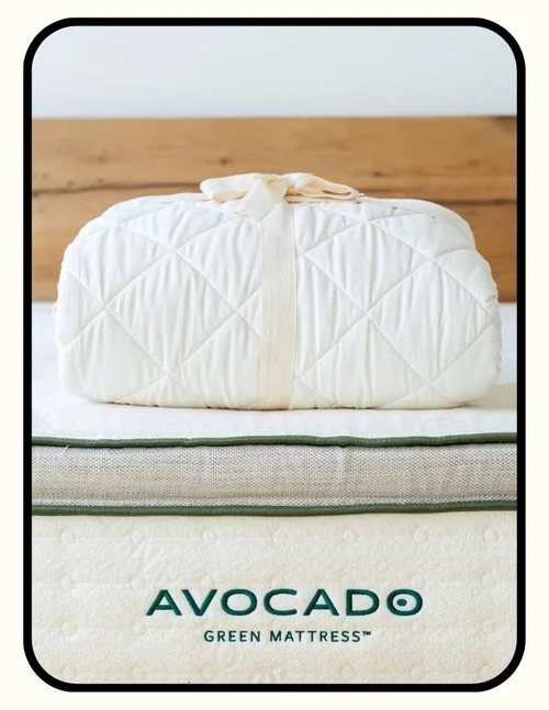Avocado 100% GOTS certified organic cotton mattress protector