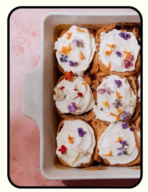 Made In porcelain bakeware, unglazed non-toxic ceramic