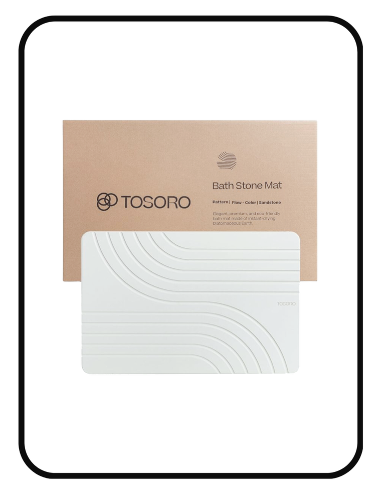 Tosoro stone bath mat