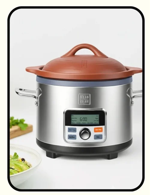 VitaClay non-toxic Zisha clay slow cooker and rice cooker
