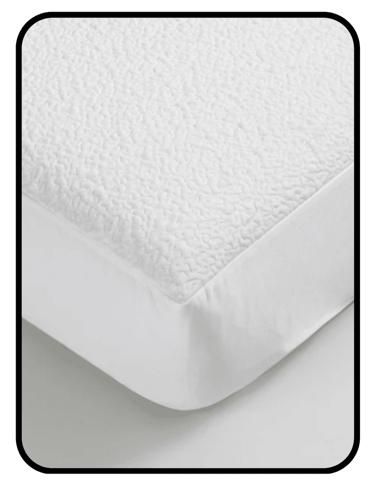 SIJO OEKO-TEX certified Eucalyptus TENCEL mattress protector with polyester backing