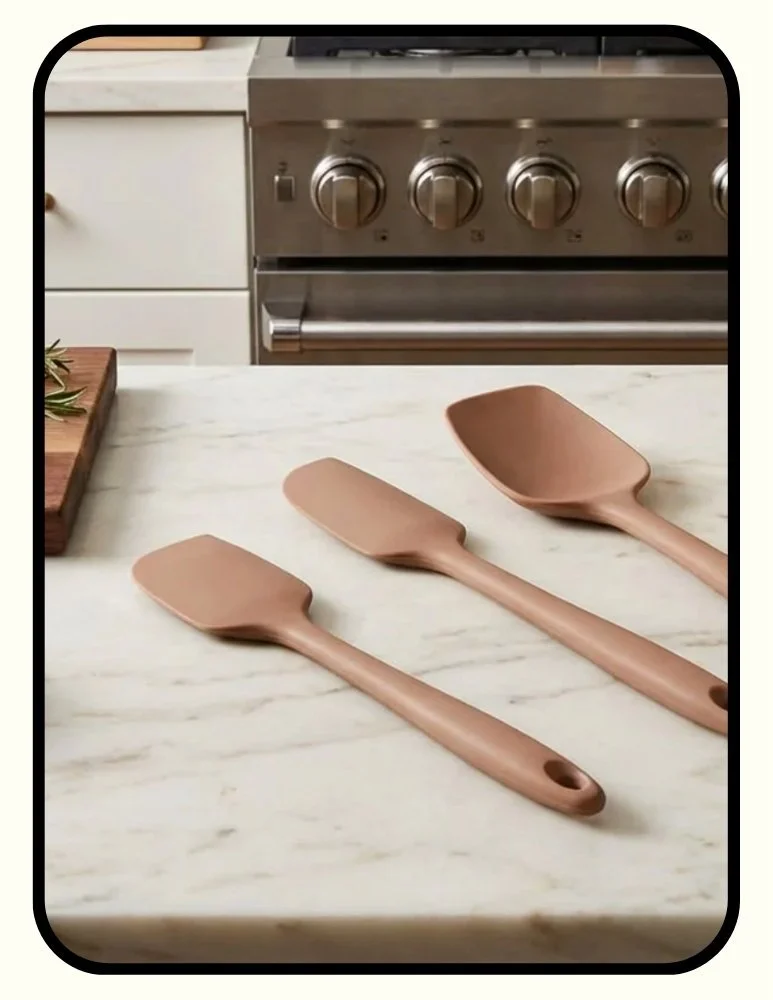 Di Oro LFGB certified non-toxic silicone cooking utensils
