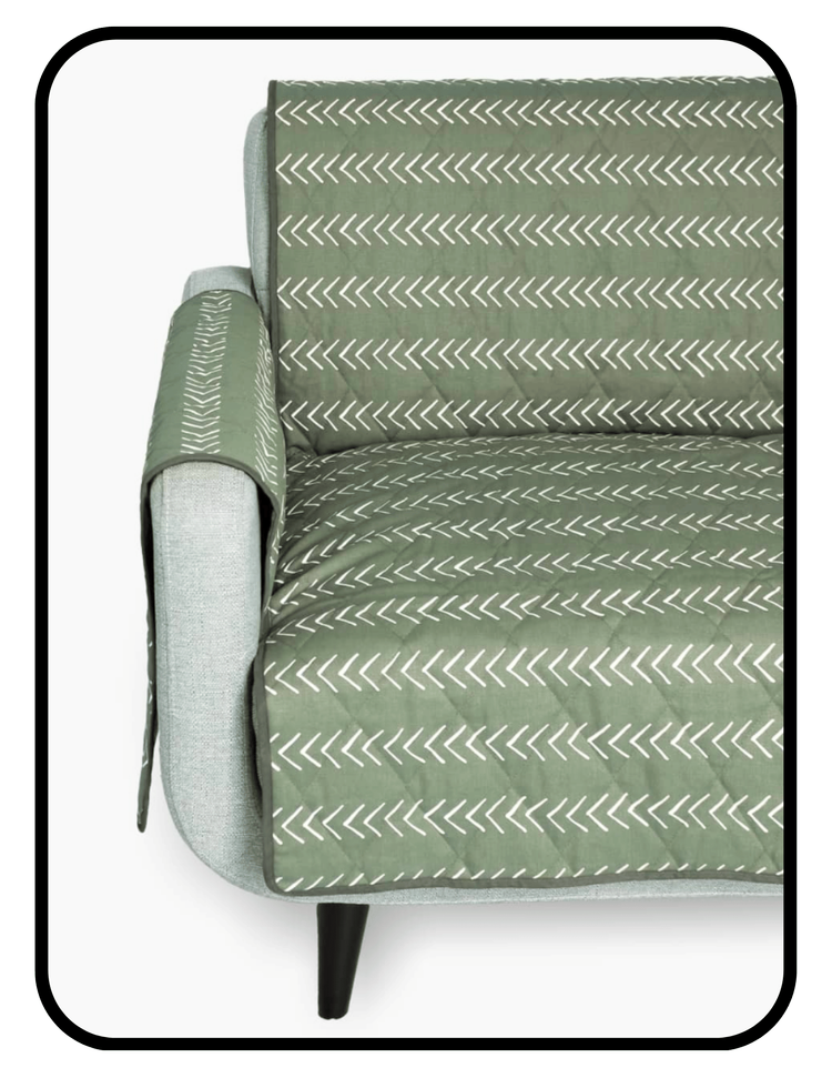 MollyMutt organic cotton couch protector for dogs