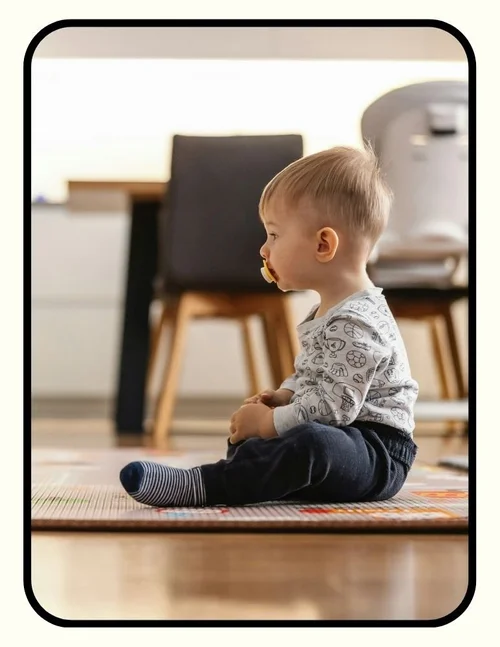 Muscle Mat memory foam play mat with polyester cover and PVC non-slip backing
