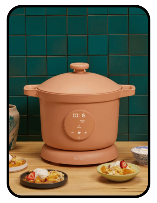 Our Place cast aluminum ceramic non-stick slow cooker