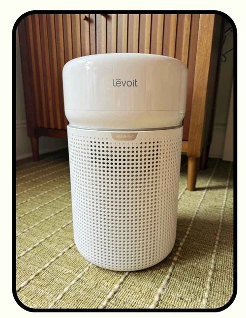 Levoit Eleva 300X air purifier with true HEPA filter and interchangeable activated carbon VOC filter