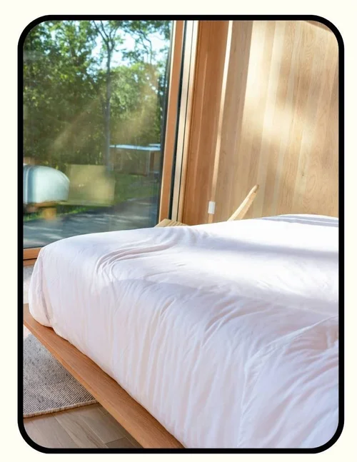 Birch Living organic latex hybrid mattress, GOLS certified with GreenGuard Gold