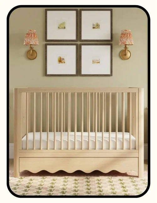 Graco and Storkcraft non-toxic cribs in solid pine and engineered wood, GreenGuard GOLD certified