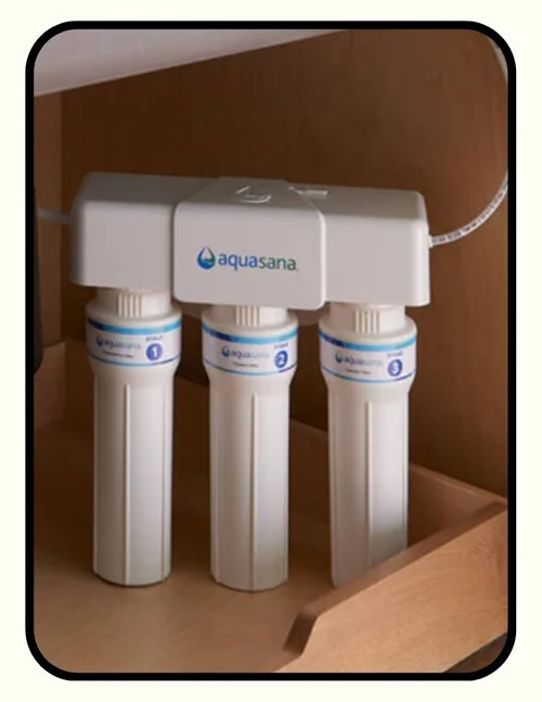 Aquasana Claryum 3-Stage under-sink water filter, PFAS certified