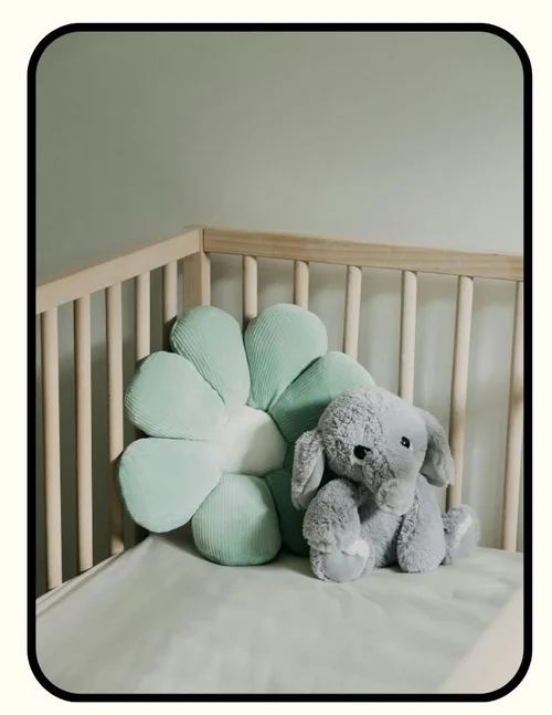 Newton crib mattress with Wovenaire polyethylene core and polyester cover
