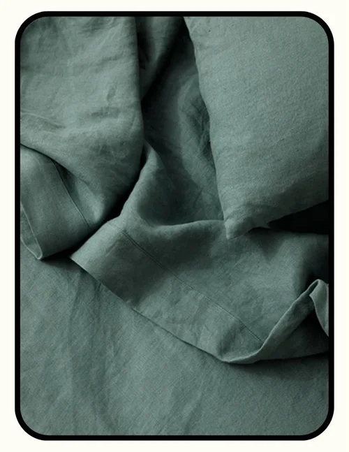 Cultiver luxurious OEKO-TEX certified linen sheets