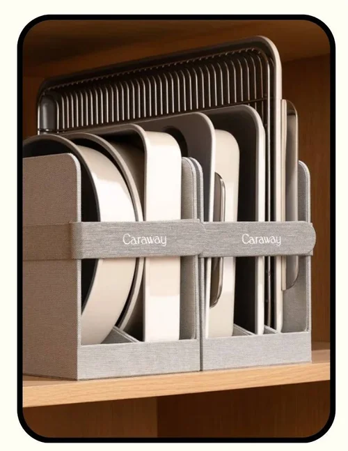 Caraway ceramic non-stick baking set, PFAS-free sol-gel coating