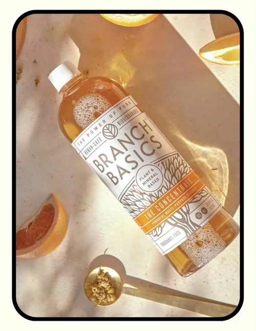Branch Basics fragrance-free concentrate kitchen cleaning spray
