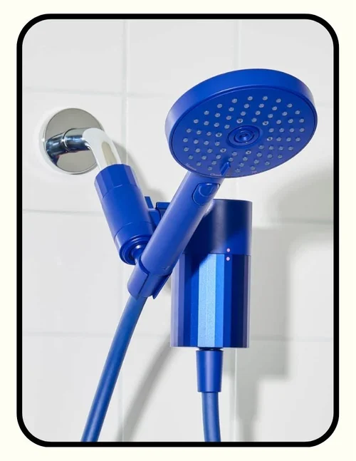 sproos! KDF shower filter with metal body